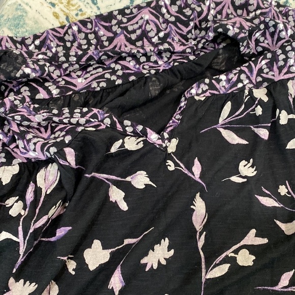 Lucky Brand floral long sleeve size small - Picture 5 of 5